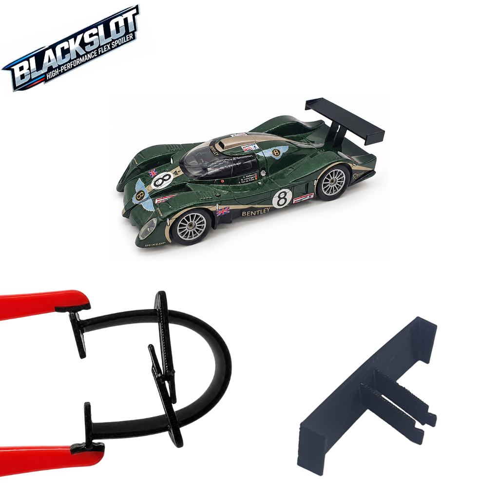 [Black-0032-0032] Carrera 132 Bentley EXP Speed 8 Flex-Spoiler von Blackslot