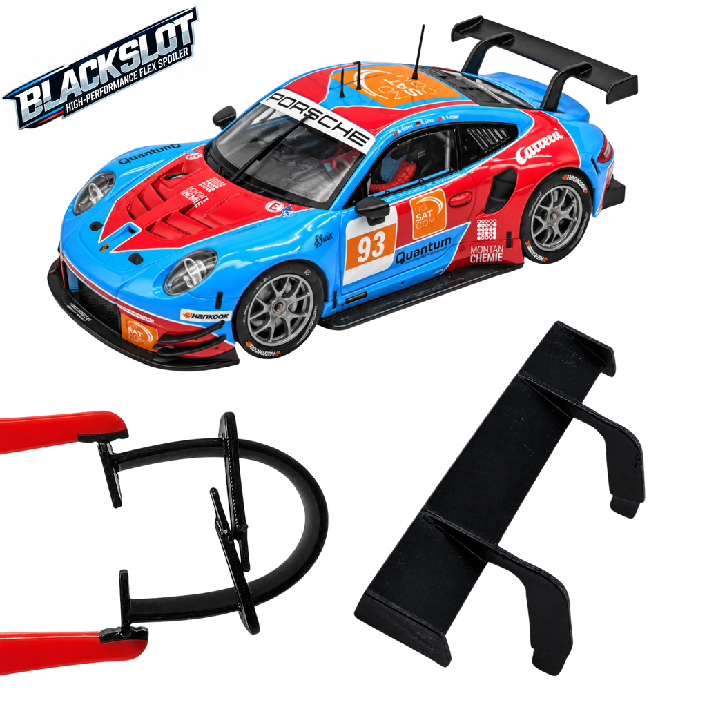 [Black-1006-1006] Carrera 124 Porsche 911 RSR Flex-Spoiler von Blackslot